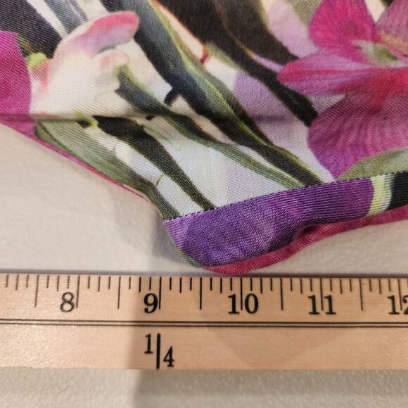 Trina Turk Gilly Floral Tropical Pull On Tapered Pants Size 4 Beach Coastal - Picture 11 of 14